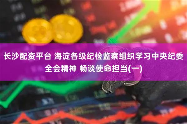 长沙配资平台 海淀各级纪检监察组织学习中央纪委全会精神 畅谈使命担当(一)